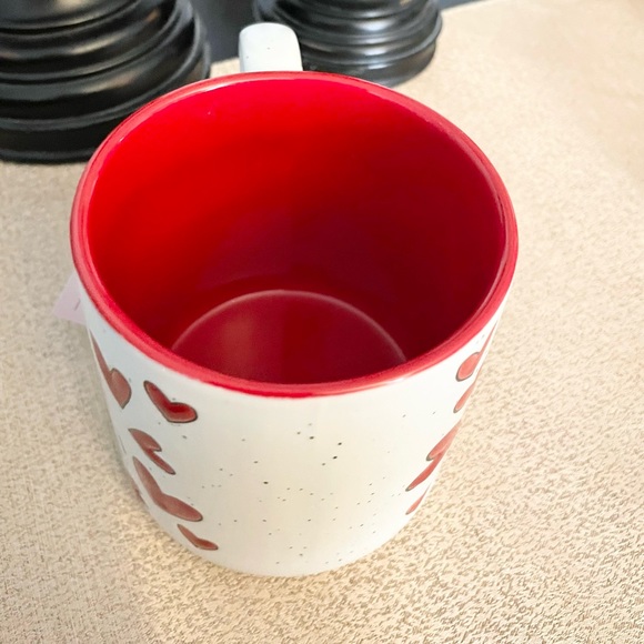 NWT LOVE YOU ALWAYS Hearts Ceramic Mug - Picture 4 of 4